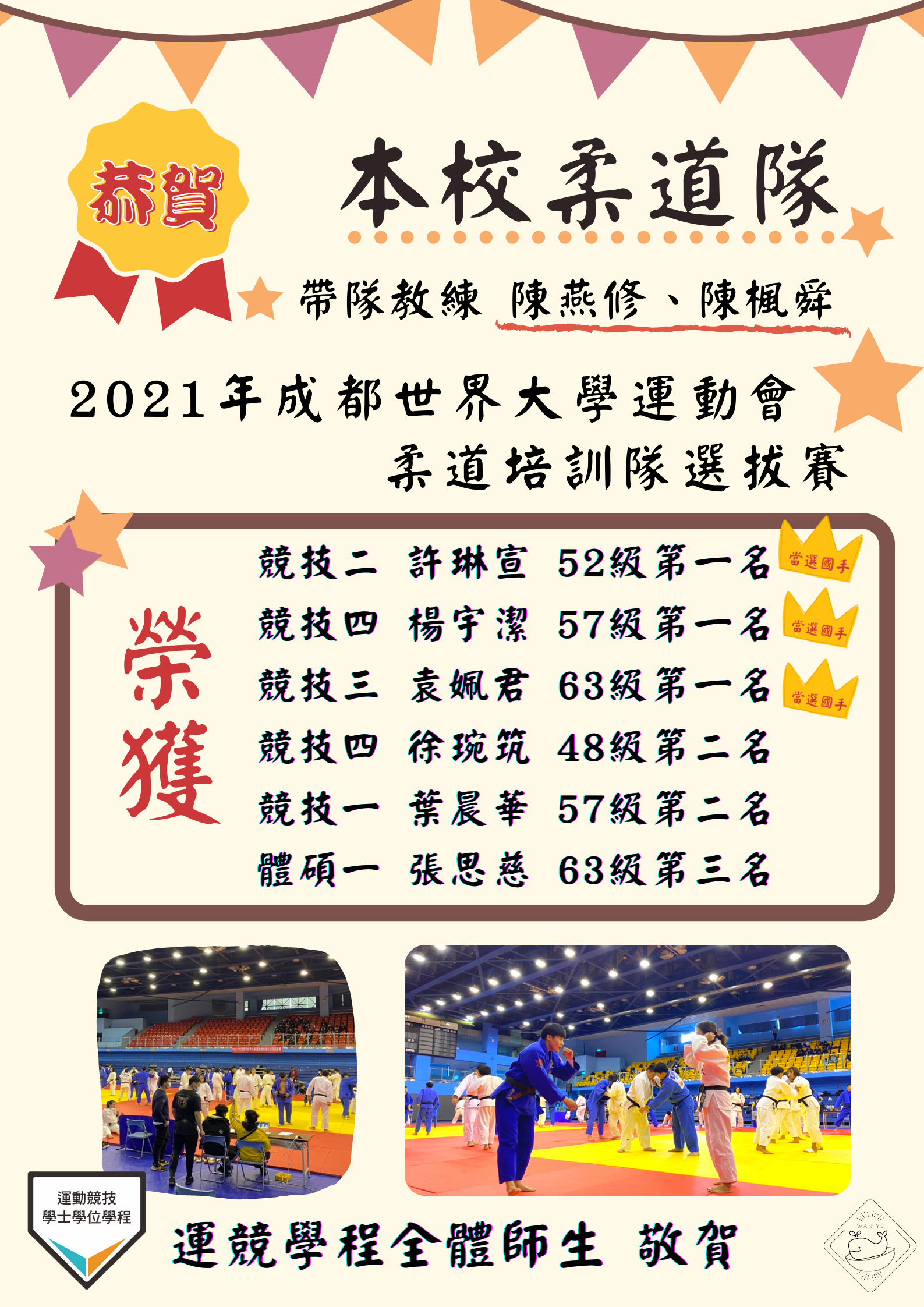 2021柔道成都世大運