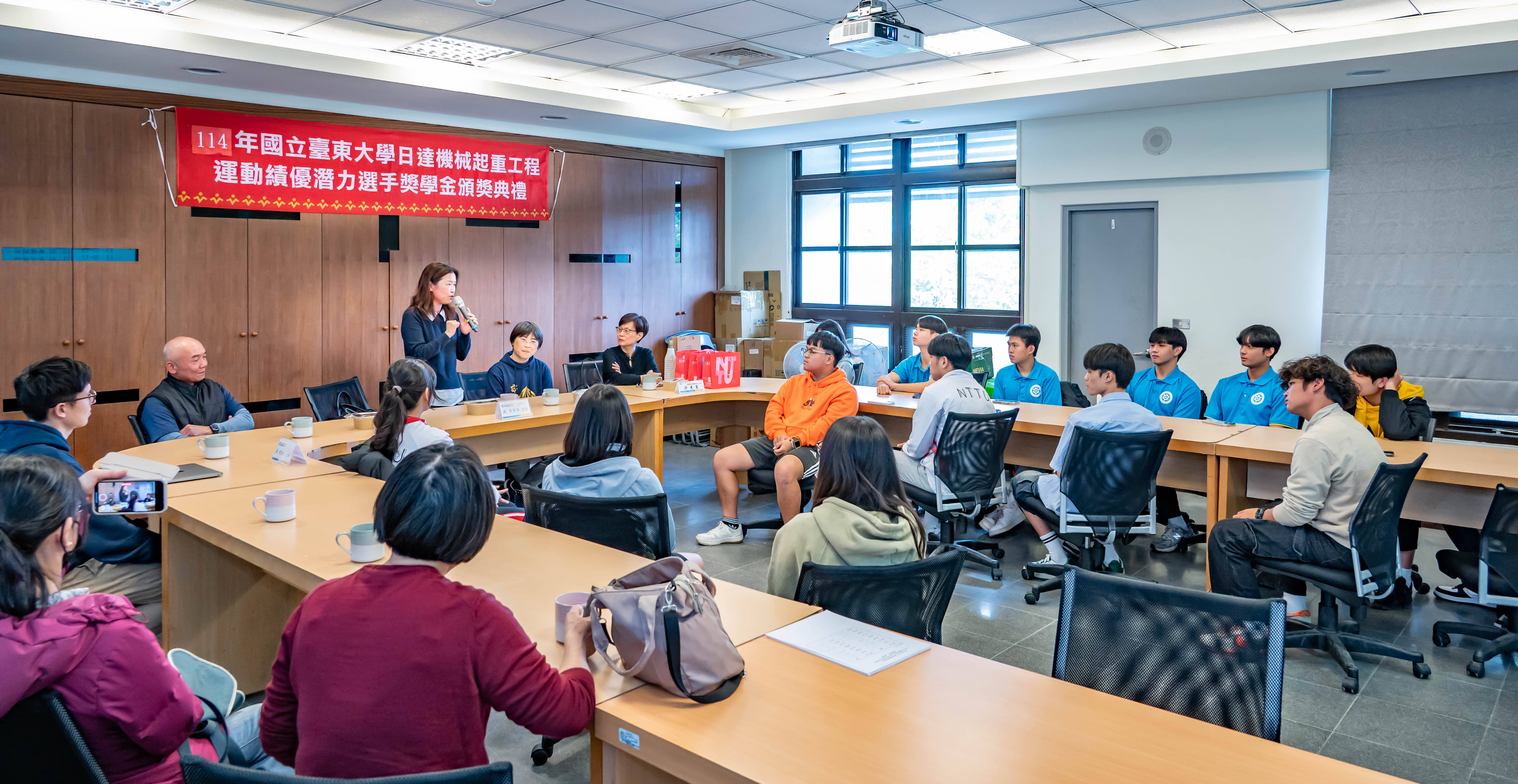 李素滿主任勉勵